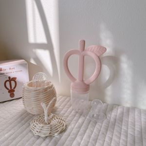 Túi nhai gặm hoa quả kiêm gặm nướu xuất Hàn túi nhai ăn dặm chống hóc Silicone