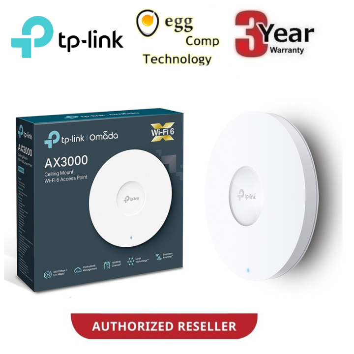 TP LINK EAP653 AX3000 CEILING MOUNT WIFI 6 ACCESS POINT Lazada