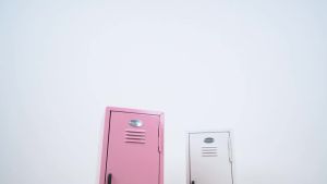 Locker with Lock and Key Rustproof Metal Small Locker Practical Storage Locker for Home Desktop Organizer