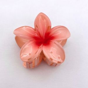 MC JP1815 Jepit Akrilik Korea Wanita Style Model Bunga Kamboja Aksesoris Jepitan Rambut Gaya Korea