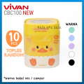KABEL DATA VIVAN CBC100 TYPE C Kaleng Isi 20 Pcs & 10 Pcs - Kabel Vivan Tipe C  Kabel Data Type C  Kabel Vivan Isi 20 Pcs  Data Cable  Kabel Vivan Type C  Cabel Charger Fast Charging  Tipe C Kabel Casan Toples Kaleng Isi 20Pcs 20 Buah. 