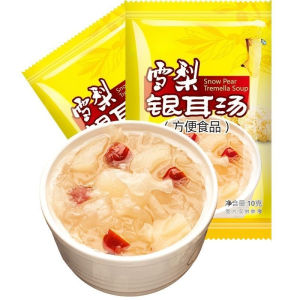 Red Date snow pear Broth of white fungus Instant Freeze Dry Material Bag 60g80g120g  红枣雪梨银耳羹