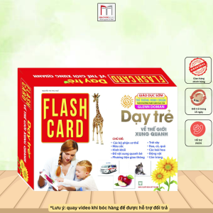Flash cards – Dạy trẻ về thế giới xung quanh (thẻ)