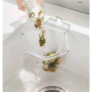 【SunnySpace】ตัวกรองห้องครัว ตะแกรงแยกเศษอาหาร ถุงกรองเศษอาหาร ถุงตาข่าย กรองเศษอาหาร ล้างผักผลไม้