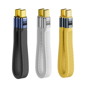 8K Video USB4 Cable Compatible 240W Power Delivery 40Gbps Data Transfer Flexible Design Aluminum Alloy Texture