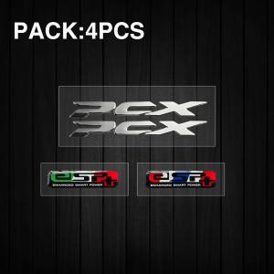 For Honda PCX125 PCX150 PCX160 PCX 125 150 160 Motorcycle Badge PCX Emblem Logo Reflective 3D Epoxy Stickers Moto Scooter Side Body Accessories Decals