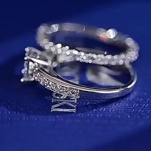 Swarovski Available Rings Attract Fixed Rings Zircon Silver Rings Ring Sets Bracelets Silver Rings Gifts Fashion Rings Minimalist Rings Crystal Stacking Rings Diamond Jewelry Rings Zirconia Rings