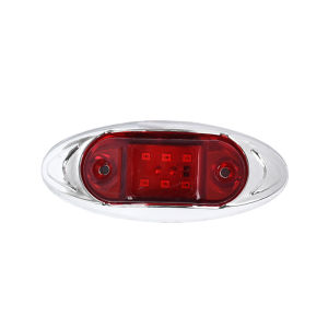 Lampu Led Side Lamp Bak Samping Bus Jetbus Mercy Scania Volvo Truk 12volt 24volt Univerasal Chrome