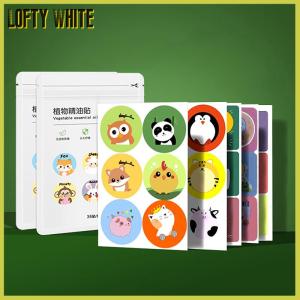 Lofty White 36 60PCS Mosquito Repellent Stickers Cartoon Natural Mosquito Patches Non-Toxic Outdoor Camping Traveling Fishing Kids Supply