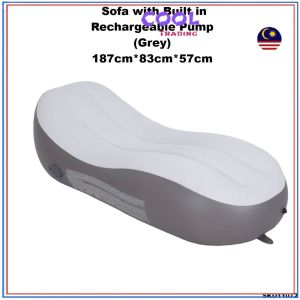 Automatic Inflatable Sofa Bed Portable Storage Mattress Sleep Pad Outdoor Camping Air Bed with Pump Katil Kembung 10336