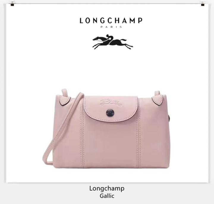 LONGCHAMP Gallic 1061 757 LE PLIAGE CUIR series sheepskin Cross Body Shoulder Bags long champ bag original Women Bags Lazada Singapore