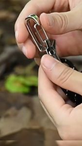 Metal Roller Cord Tightener Cam Buckle Rope Lock Tension Tool for Camping Tent Tarp Tie‑Down 1Pc