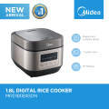 Midea Digital Rice Cooker With Preset Function L Compact Design Ai