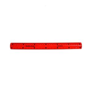 30cm Straight Ruler Bendable Ruler Soft Ruler Flexible Ruler Colourful Ruler Drawing Tool School Supplies