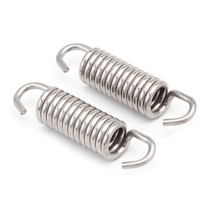 2Pcs Stainless Steel Exhaust System Spring Motorcycle Muffler Exhaust Pipe Spring Motorbike Accessory Easy Installation