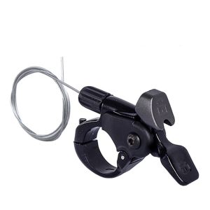 CNIEN8 Shock Absorber Fork Remote Lockout Lever Line Controller With Cable Bicycle Front Fork Wire Outdoor Sports Assembly Suspension Forks Lockout Mountain Bike