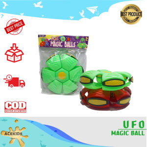 Mainan Anak Magic Ball Mainan Bola Loncat Bola Injak UFO Flat Ball - YG5 Acekids