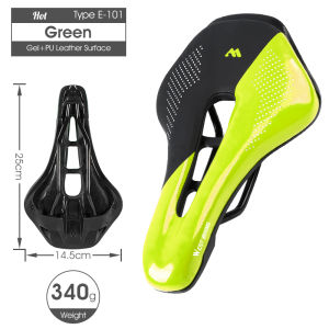 WEST BIKING Bicycle Saddle Seat Road Mountain Bike Seat Hollow Breathable Road MTB Bike Saddle Cushion Bike Accessories Soft PU Leather Cycling Saddle