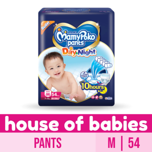 MamyPoko Day and Night Pants Baby Diapers Medium 54