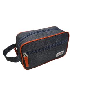 Toko1688 - tas kosmetik bahan denim/ handbag denim cosmetic pouch 1055
