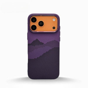 Gradient Plaid Case For Magsafe Shell for iPhone 17 18 Pro Max  Hard PC Carbon Fiber Magnet Back Cover Camera Armor Capa