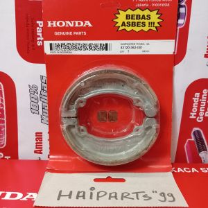 Kanvas rem belakang kanvas rem tromol brake shoe grand mega pro tiger original honda 43120 362 001