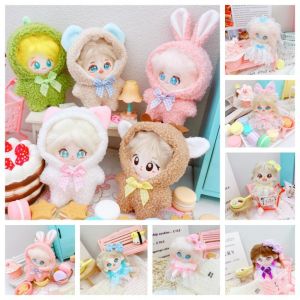 TRTEWWS Onesuit 10cm Cotton Doll Clothes One-piece Dress Dress Up Star Doll Clothes Doll Cross-Dressing Animals No Attributes Dolls Clothes 10cm Idol Cotton Doll