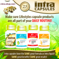 LIFESTYLES INTRA Cardiolife 60 Capsules 1 Bottle. 