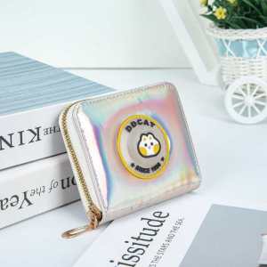 THANKS99 SHOP#8108 STYLISH  SMALL WALLET FOR KIDS PVC HARD CASE MATERIAL WATERPROOF