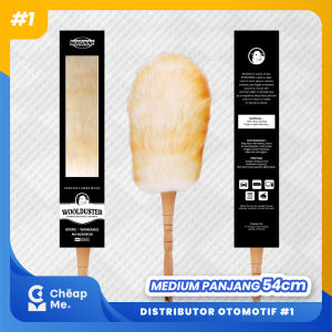 Wool Duster auto detailing Menyerap Debu Kotoran / Kemoceng bulu Domba Serbaguna