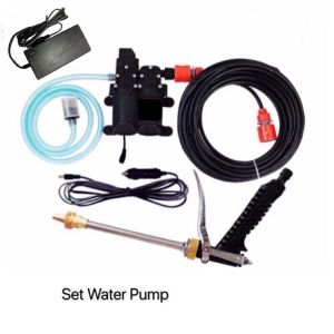 Water Jet High Pressure Cleaning Pump Car Wash 12V/240V Double Machine Cleaning Tools Cuci Kereta/Cuci Aircond