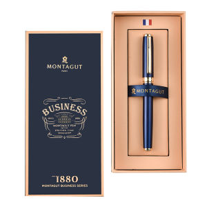 Pencil set gift box - suitable for students and adults. Hard-tip fountain pen for calligraphy practice and signing. Business and office gift box. Ideal for giving as a gift