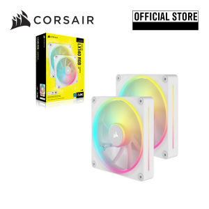 CORSAIR iCUE LINK LX140 RGB 140mm PWM Dual Fans Starter Kit - White CO-9051032-WW