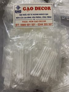 Tăm bông que dùng cho nhà nghỉ khách sạn
