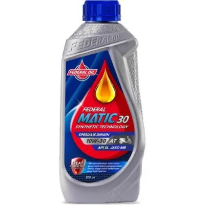 Oli Motor Matic Federal Matic Maxx 0.8Ltr SAE 10W-30
