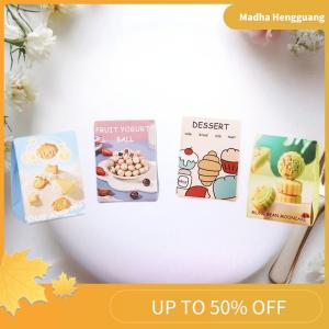 Madha 10Pcs Dollhouse Simulation Mini Snack Box Model Dollhouse Miniature Supermarket Scene Decoration Dolls House Pretend Play Toys