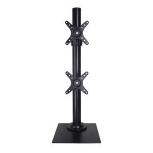(TV11-270T)17-43 inch Monitor Stand Dual Arm Adjustable SPEEDSMOUNT heightt adjustable