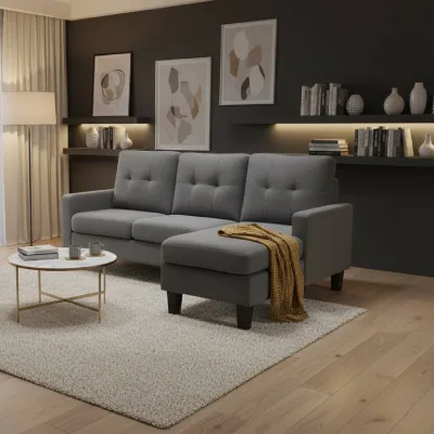 DECOS โซฟาผ้า L-Shape R/L รุ่น ไดม่อน |ZWF|