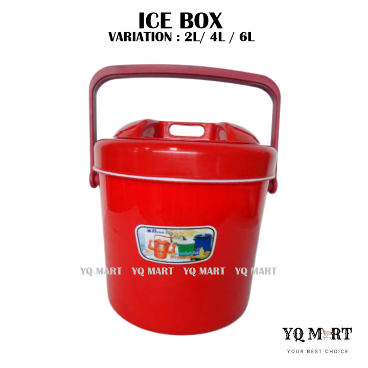 Round sales cooler box