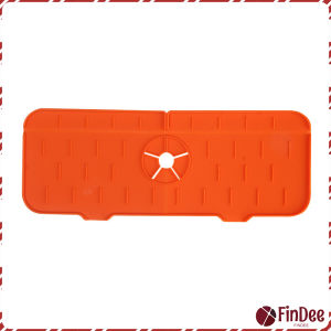 FinDee แผ่นซิลิโคนรองก๊อกน้ํา สําหรับอ่างน้ำ อ่างล้างจาน แผ่นกันน้ำพับเก็บได้ waterproof pad