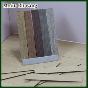 Moito 10PCS Mini Floor Boards Dollhouse Floor Tiles Miniature Wooden Flooring For 1:12 Doll House Furniture Wall Floor Decor