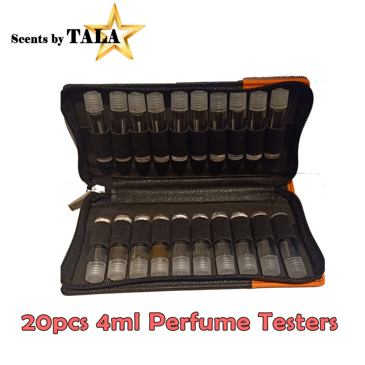 Scents by TALA 20pcs 4ml Perfume Tester Kit in Sampler Bag with