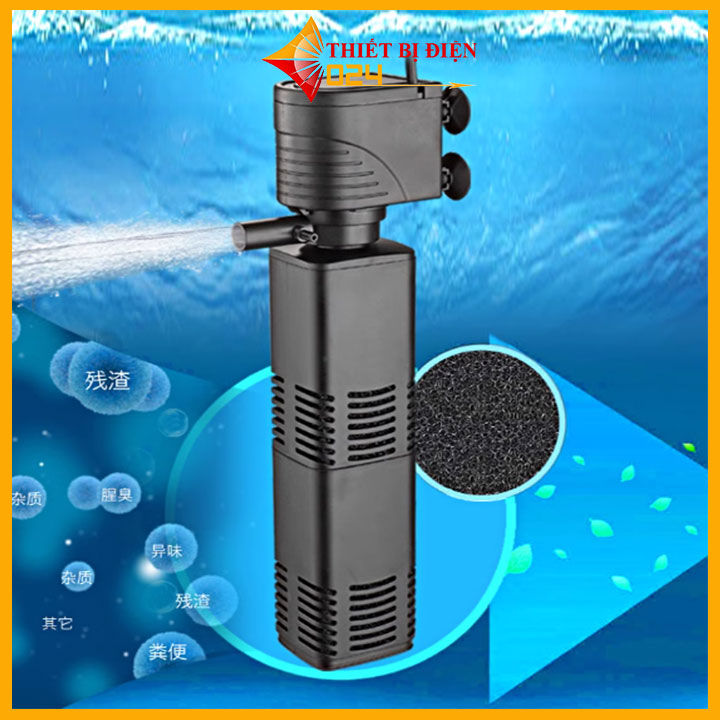 Máy lọc nước thiết kế 3 trong 1 cho bể cá lọc nước tạo oxy | Lazada.vn