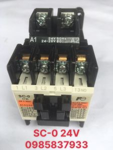 Khởi động từ SC-0 24VAC Fuji Electric Nhật dùng điều khiển thiết bị điện dễ dàng hiệu quả an toàn