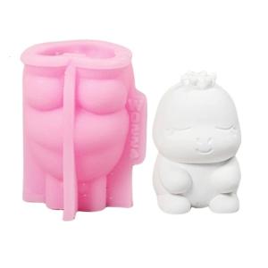 Lovely Animal Molds 3D Crown Dinosaur Silicones Mould Ornament Molds Casting Mould Craft Supplies