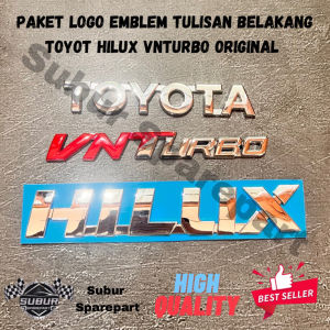 Paket Emblem Bagasi Belakang Toyota Hilux VNTURBO Original