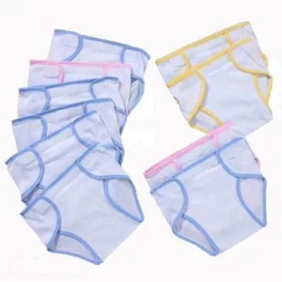 Set 5 quần dán bỉm vải cotton cho bé sơ sinh. 5 tã dán vải cho bé