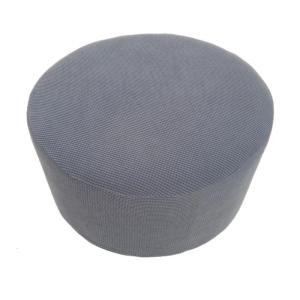 Protective & Aesthetic Ottoman Cover Round Sofa Slipcover Storage Ottoman Protector Easy to Carry for Round Footstool