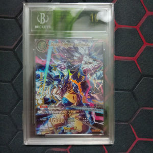 Tranh Thẻ Khung LIM Dragon Ball Ultimate Son Goku và Gohan chấm điểm 10 Point WS 6 psa Beckett