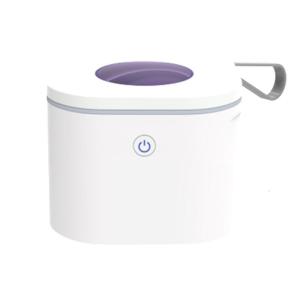 Portable Pacifier Sterilizer Case UVC Light Cleaning Box Convenient USB C Rechargeable for Denture Straw Nipple